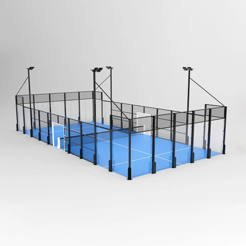 Classic Padel Tennis Court Outdoor Tennis Court Indoor