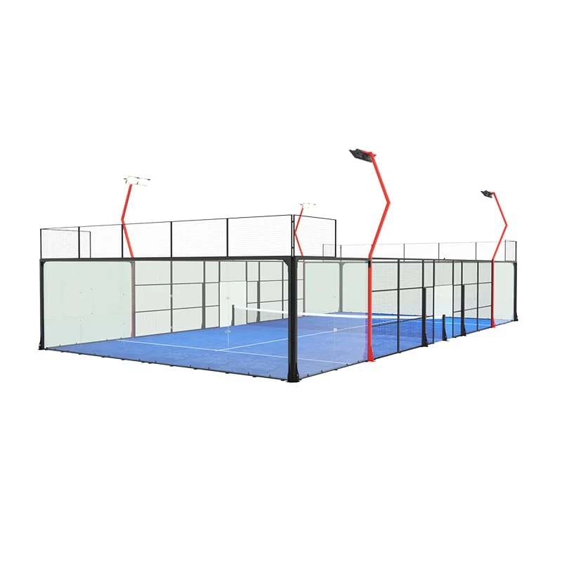 Panoramic Padel Tennis Court Outdoor And Indoor Tennis Court